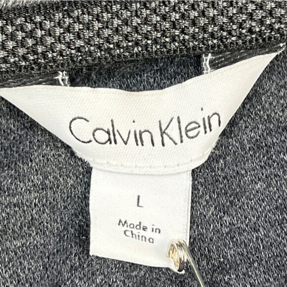 Calvin Klein Men's Grey Sweatshirt/Pullover Sz L SKU 4706 - Picture 4 of 6